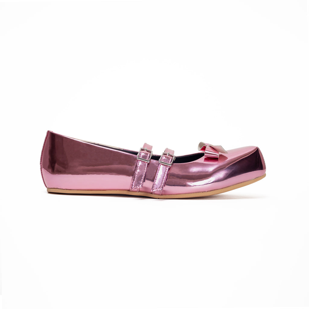 バレエ Giselle Flat Pink Beige Flora バレエフラット【New Size】｜シューズ | セール