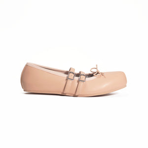 Giselle Flat Pink Beige