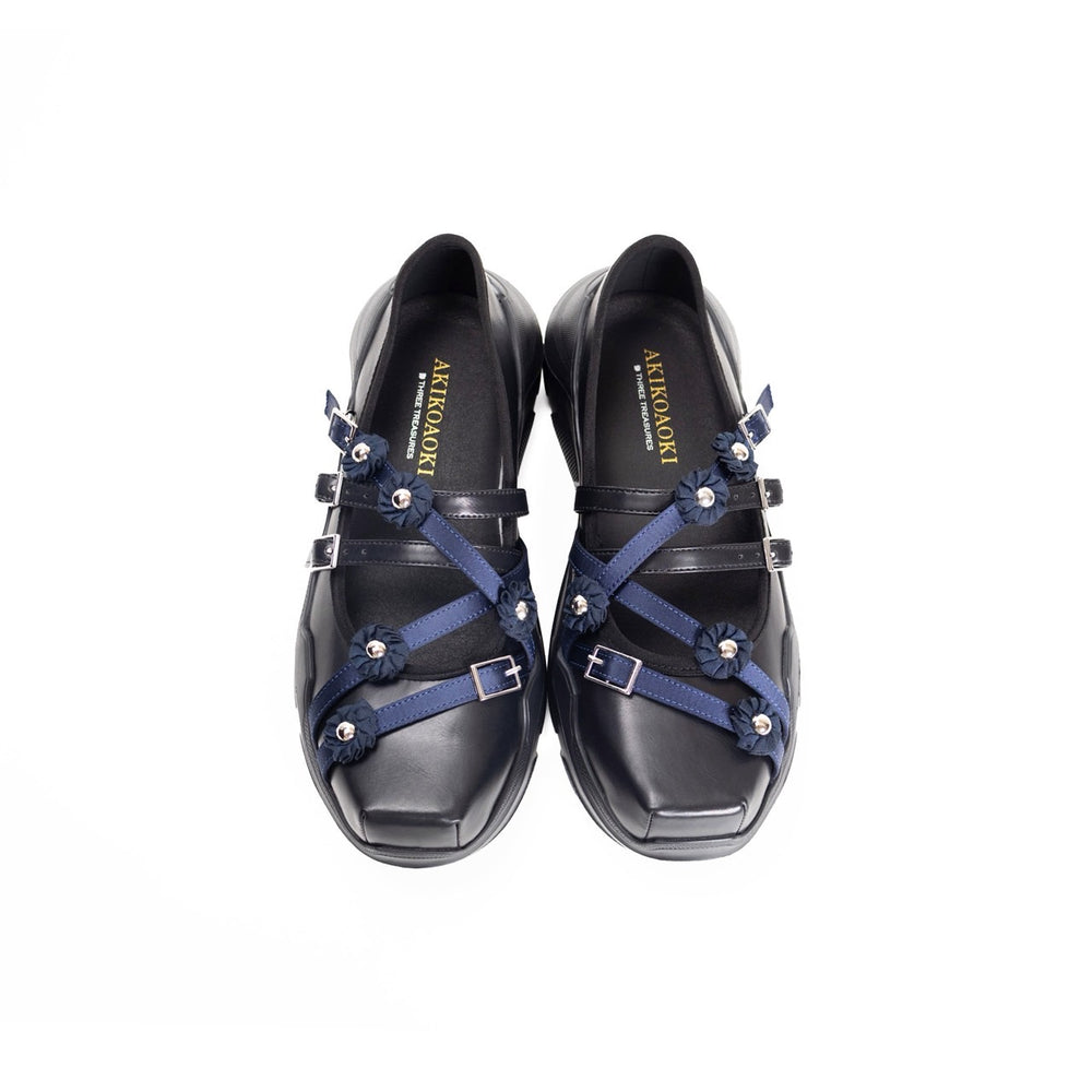 【PRE-ORDER】Flora Black×Navy×Black
