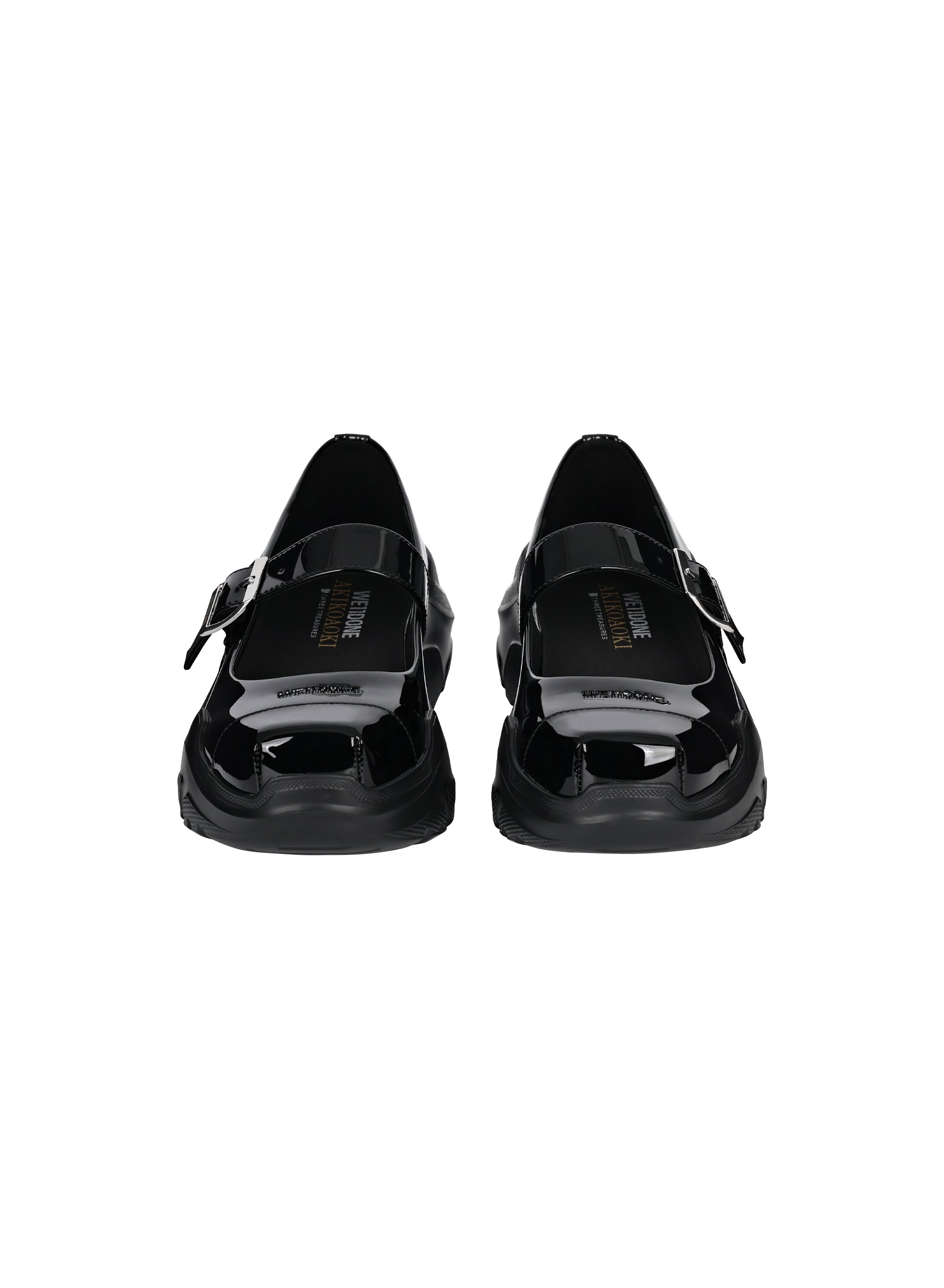 【AKIKOAOKI X WE11DONE】BLACK WOMENS MARY JANES
