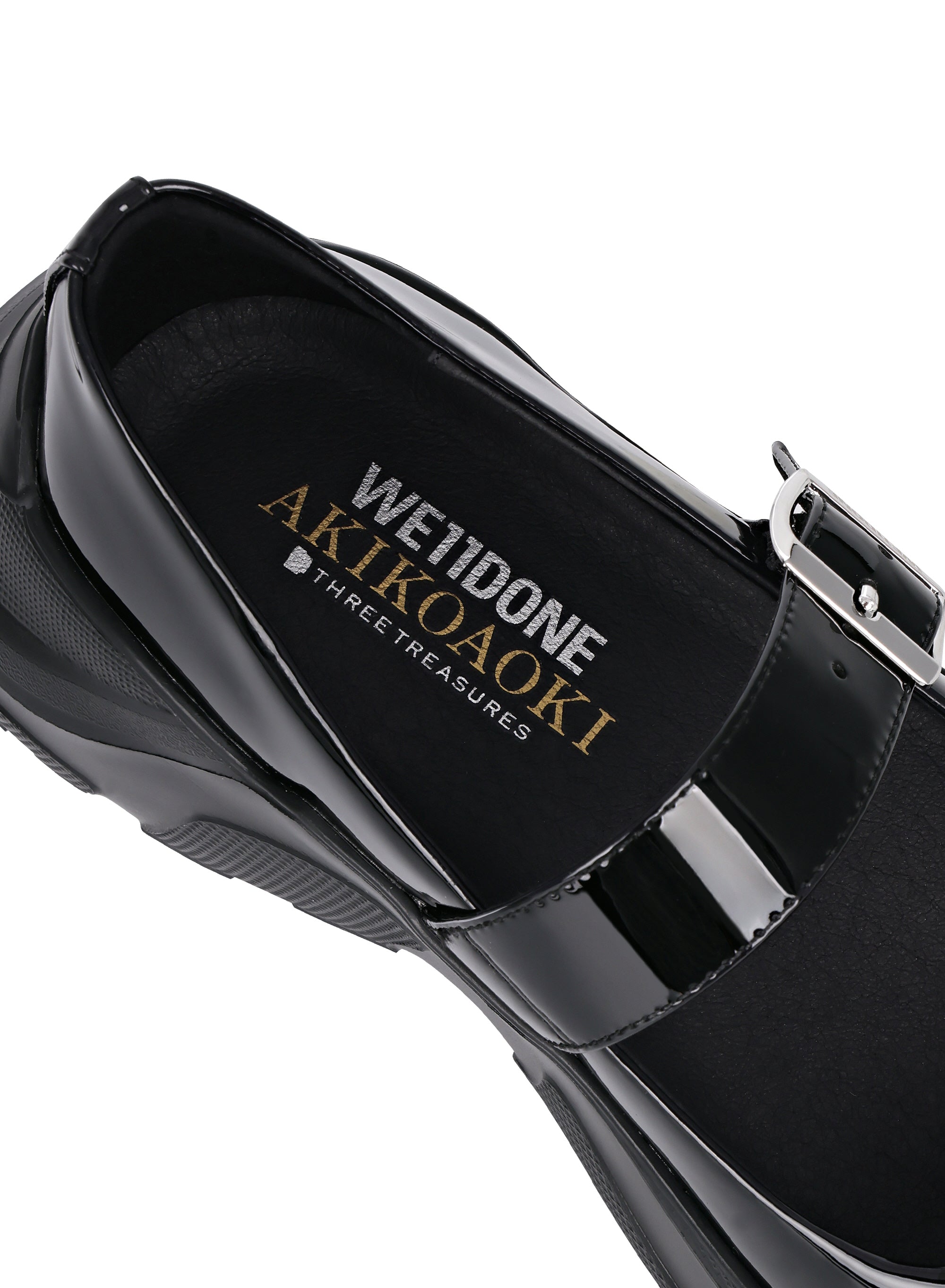 【AKIKOAOKI X WE11DONE】BLACK WOMENS MARY JANES