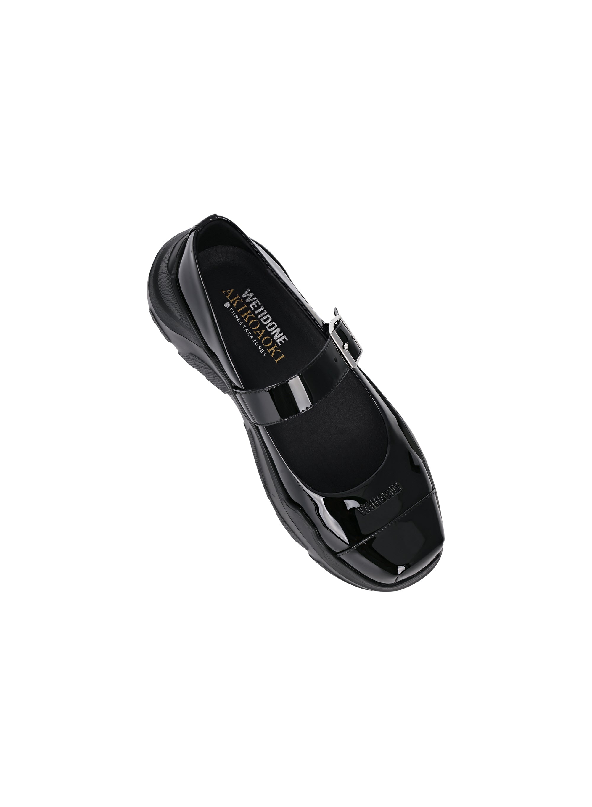 【AKIKOAOKI X WE11DONE】BLACK WOMENS MARY JANES