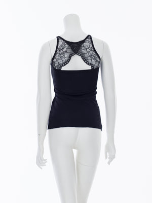 【PRE-ORDER 26SS】Back lace tank top-02
