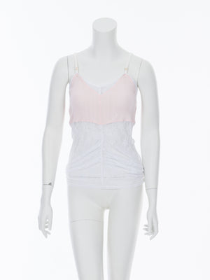 【PRE-ORDER 26SS】Layerd lace camisole-01