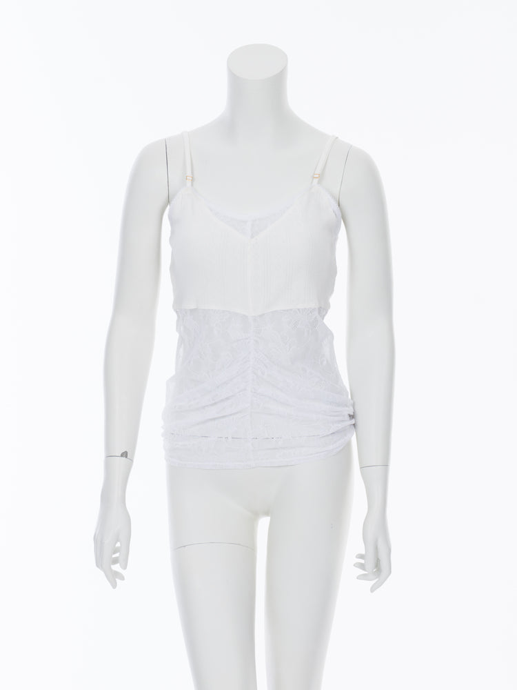 【PRE-ORDER 26SS】Layerd lace camisole-01