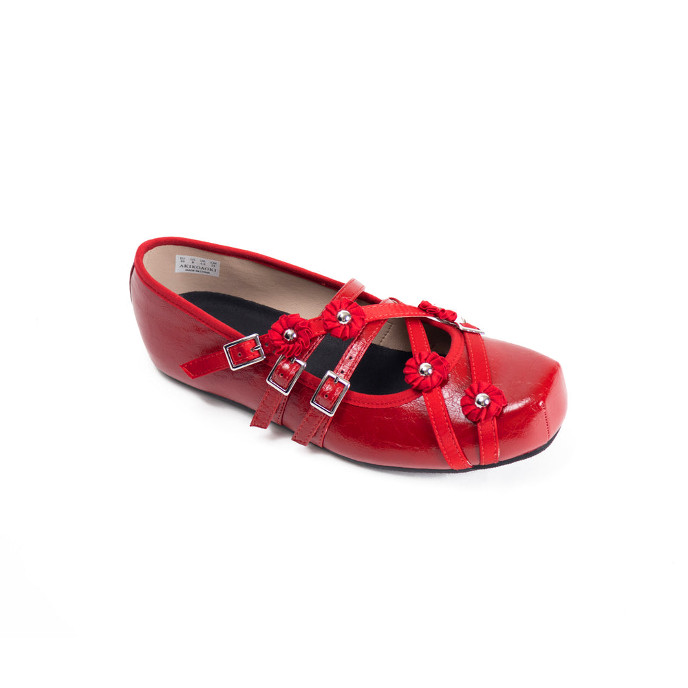 Flora Holiday Flat Red
