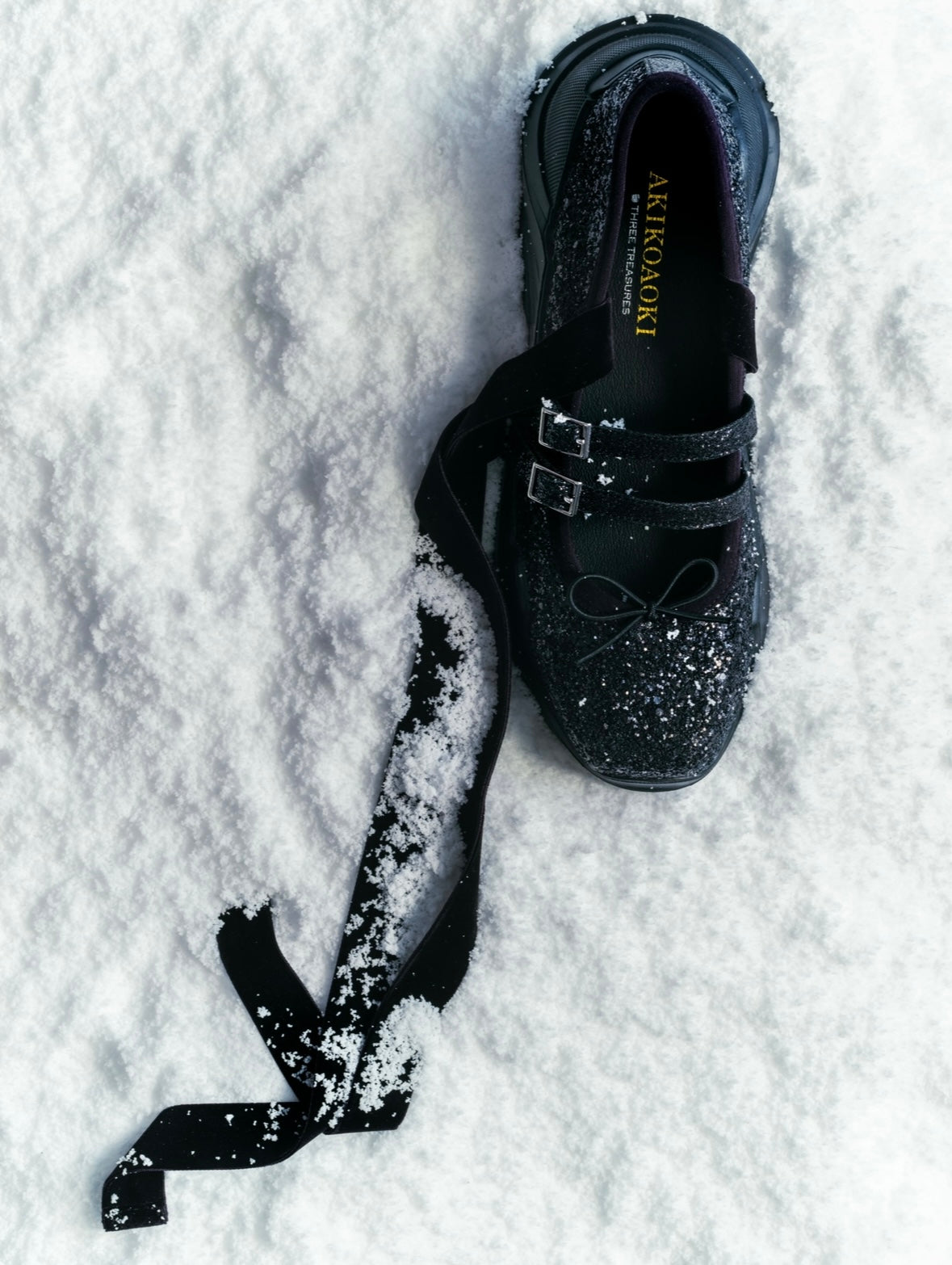 Giselle_glitter Black glitter×BK