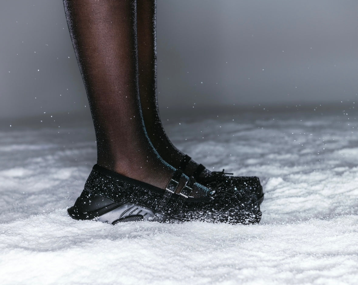 Giselle_glitter Black glitter×BK