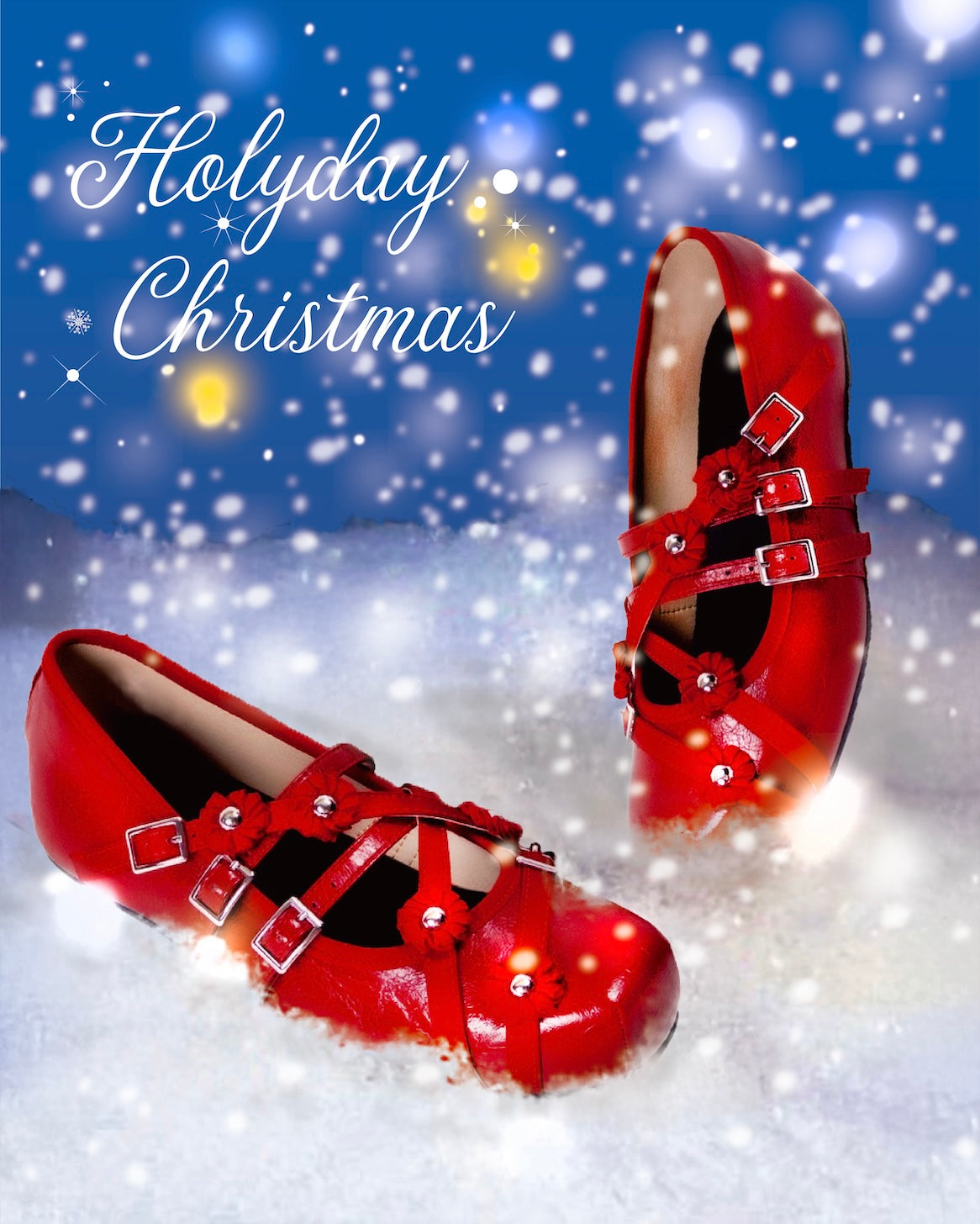 Flora Holiday Flat Red