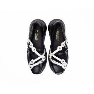【PRE-ORDER】Flora Black×White×Black