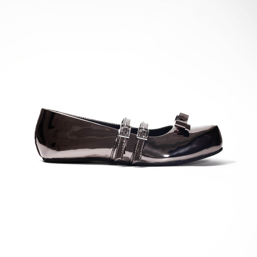 Giselle Flat Mirror Black