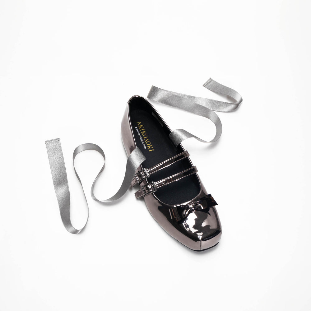 Giselle Flat Mirror Black