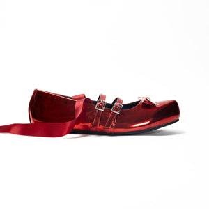 Giselle Flat Mirror Red