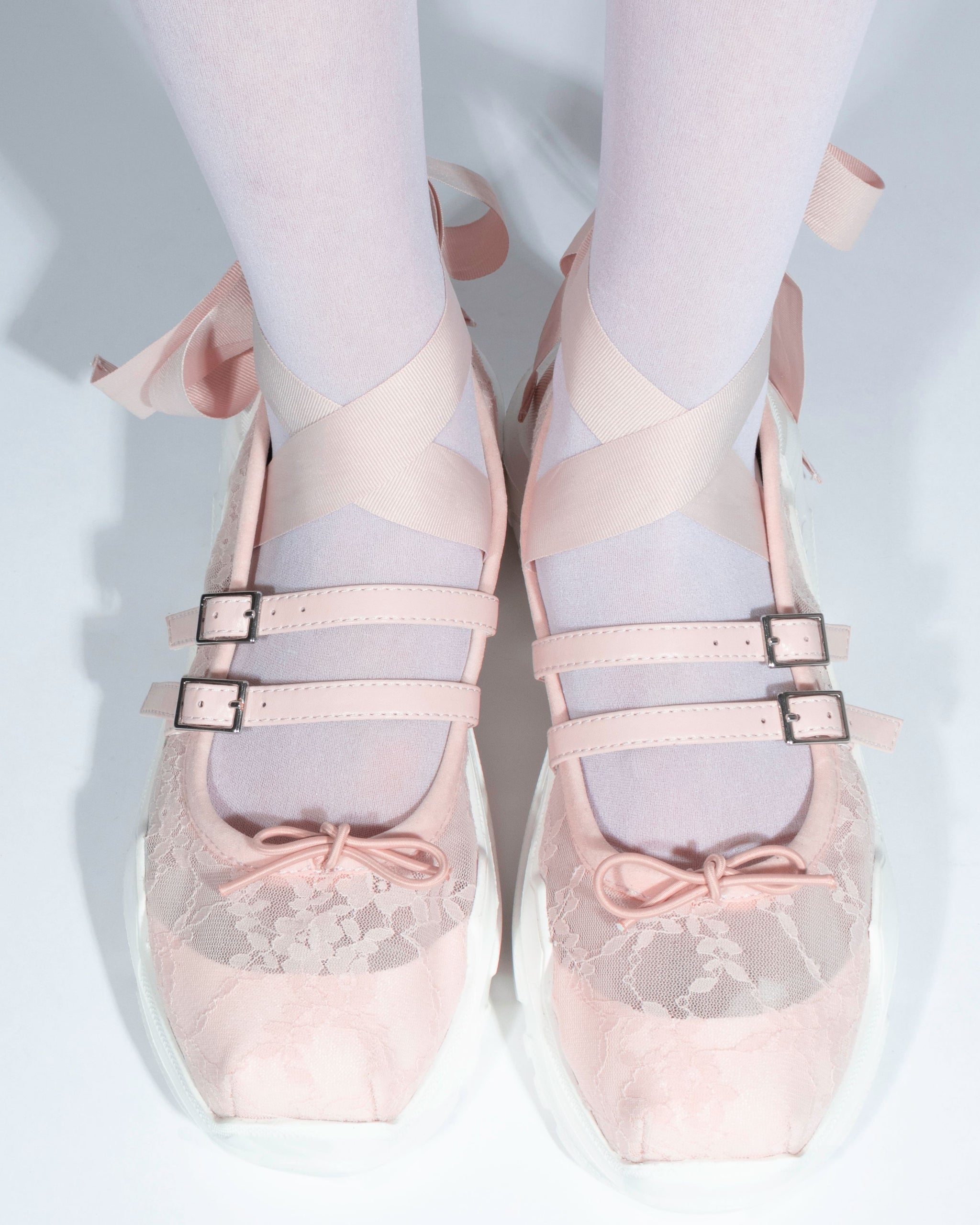 Giselle-Lace pink×WH