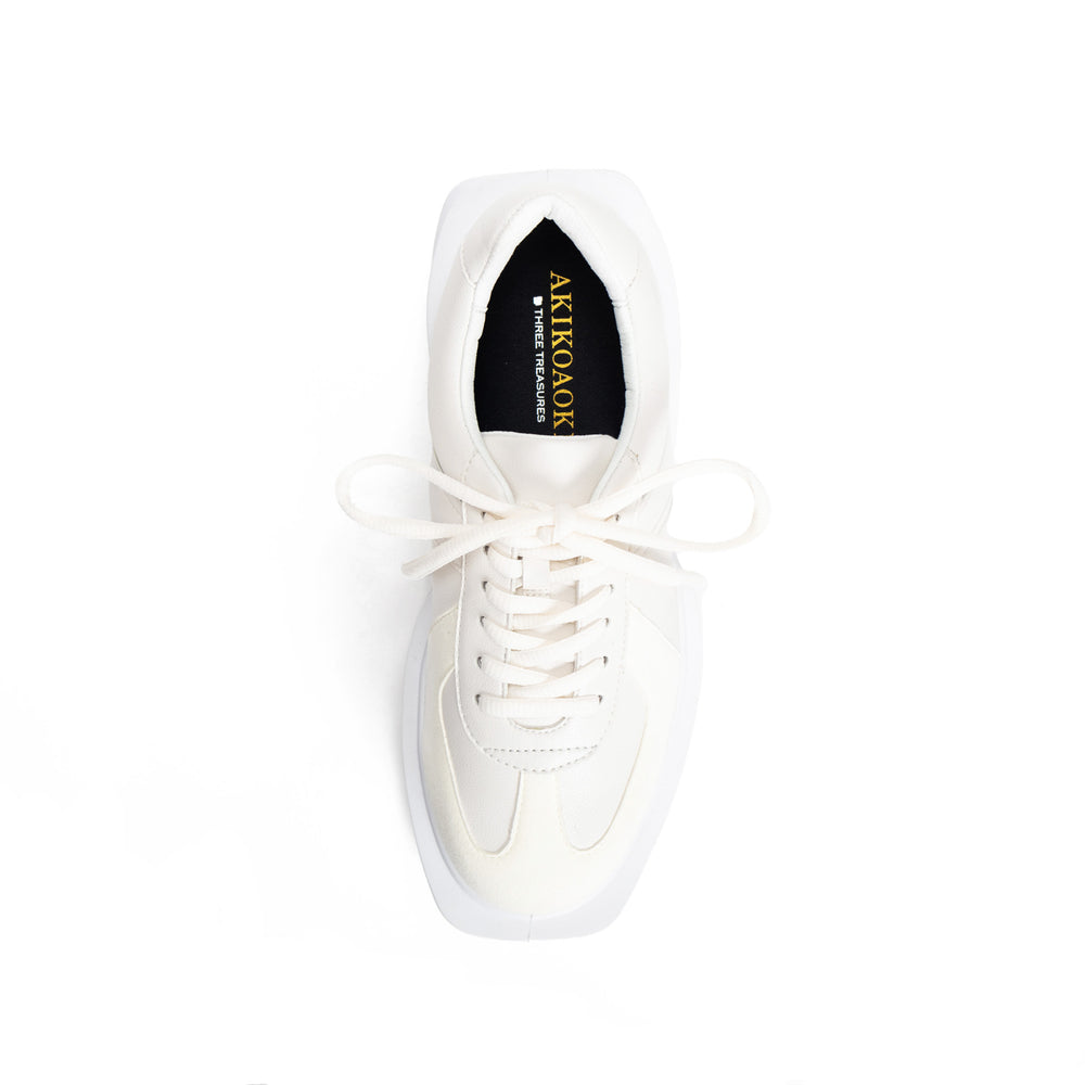 【PRE-ORDER】 Victoria White Leather × White