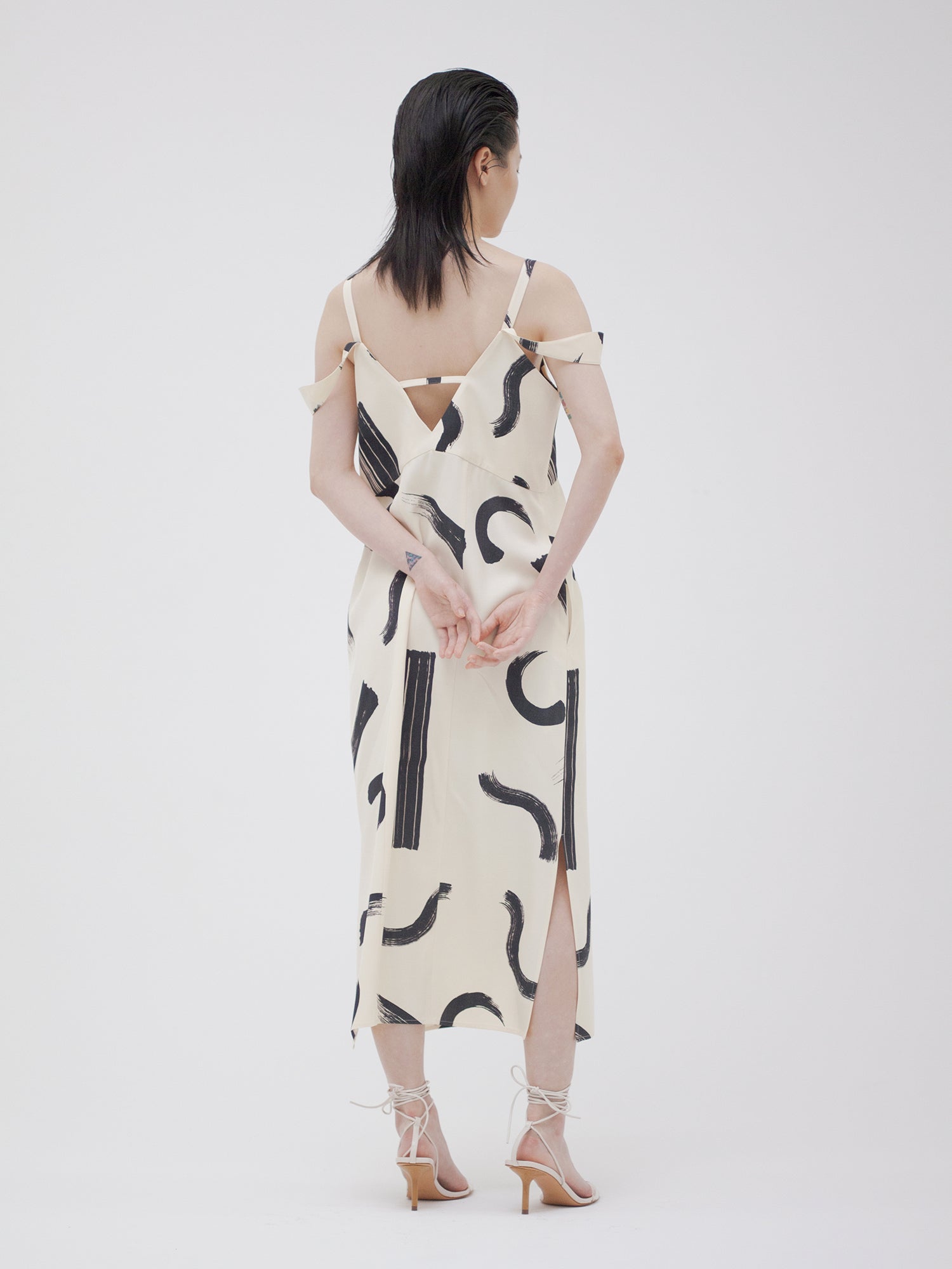 AA-noon　brush camisole dress