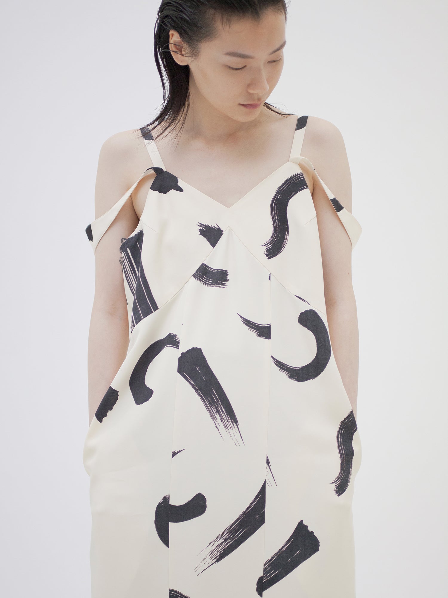 AA-noon　brush camisole dress