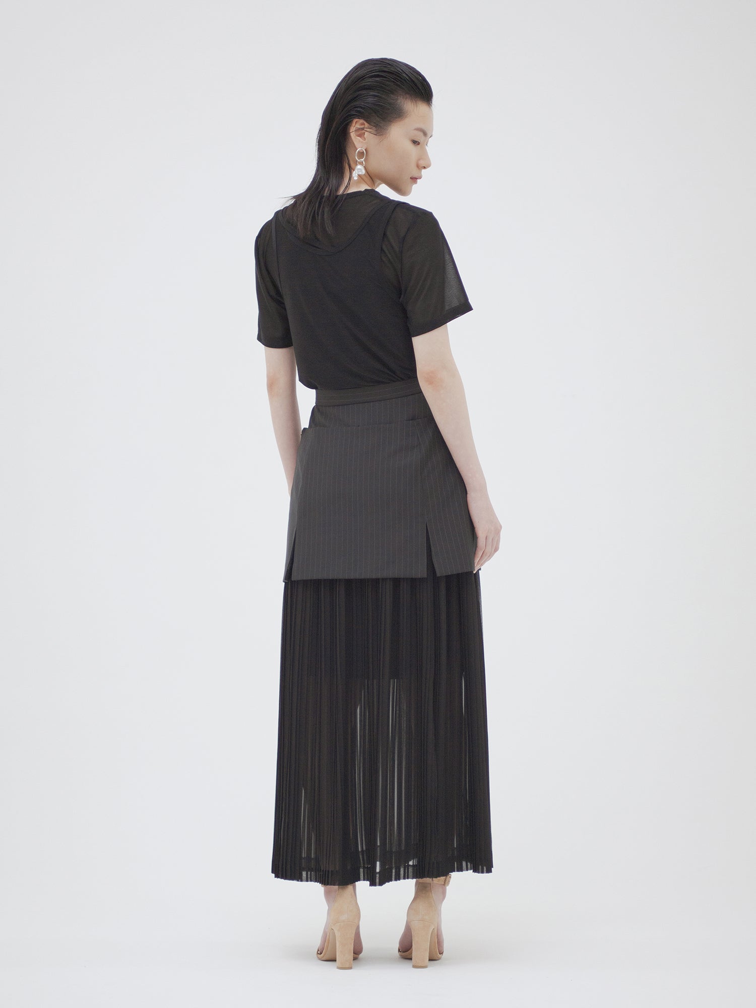 Layered pleats